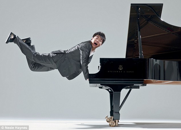 Lang Lang with a Steinway And Sons Piano
